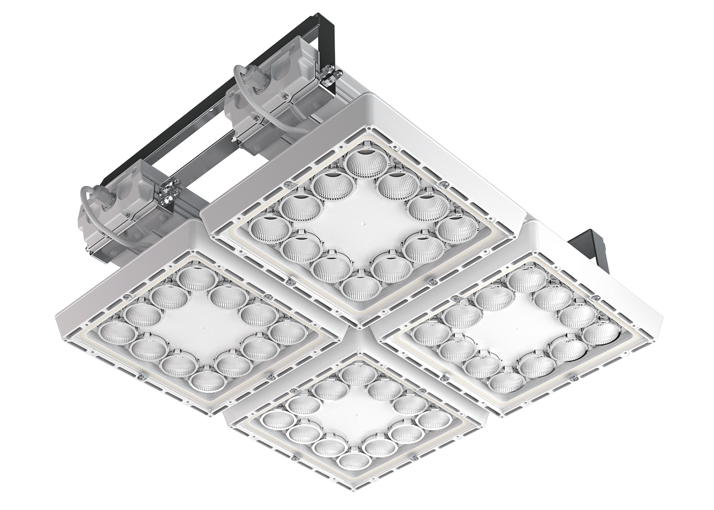 LED Hallenleuchte PRISMPACK, 4 Module