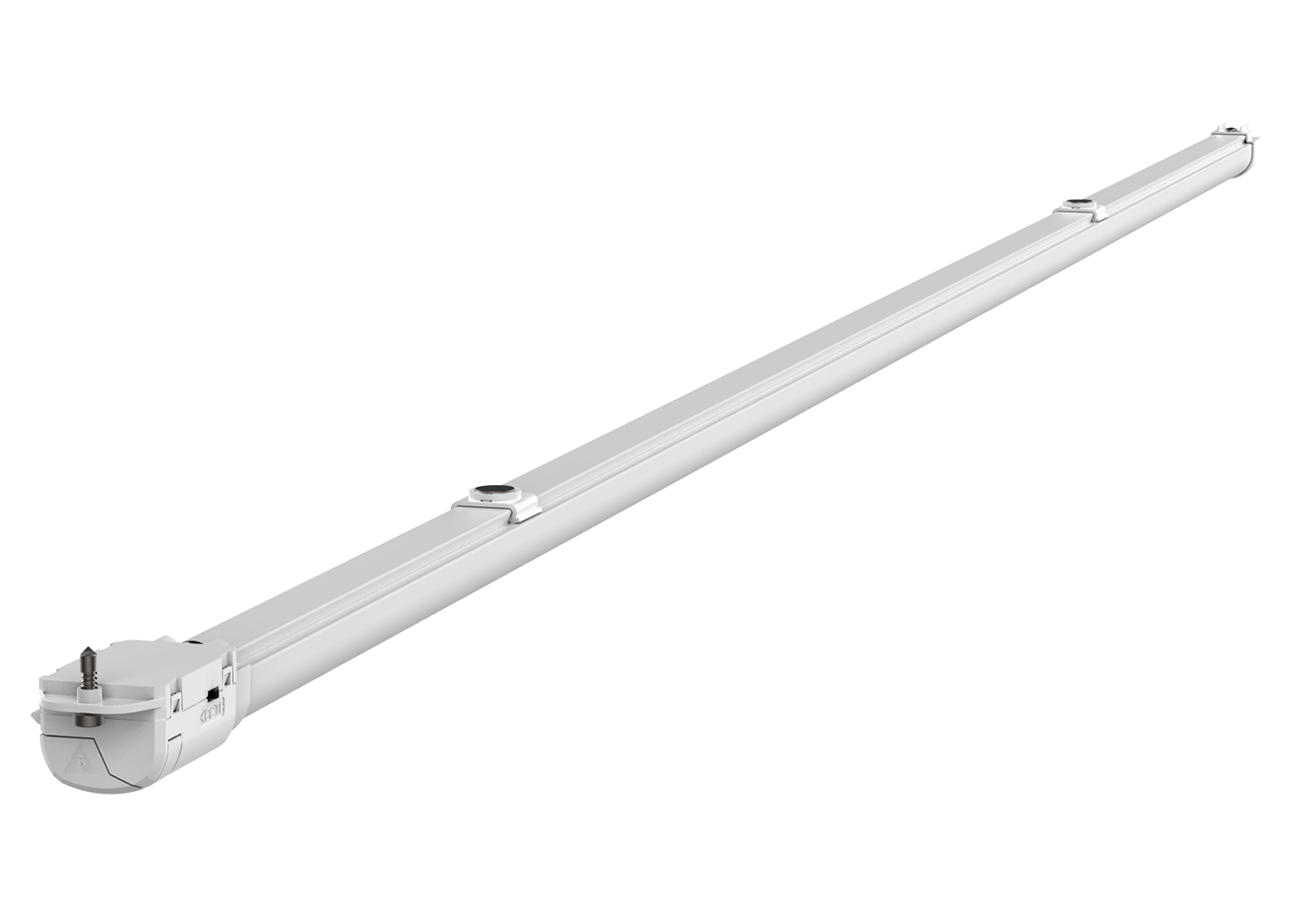LED Sanierungseinsatz TENEO AC mit arretierbaren Magneten auf der Leuchtenunterseite