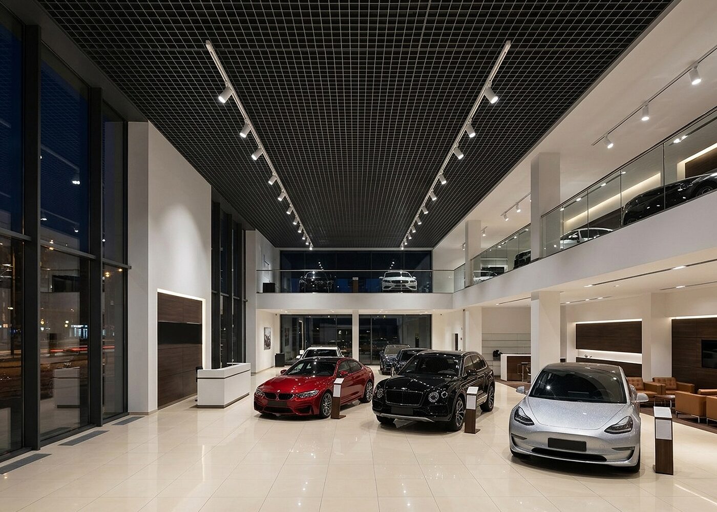 Autohaus mit CAMELEO Tracklight
