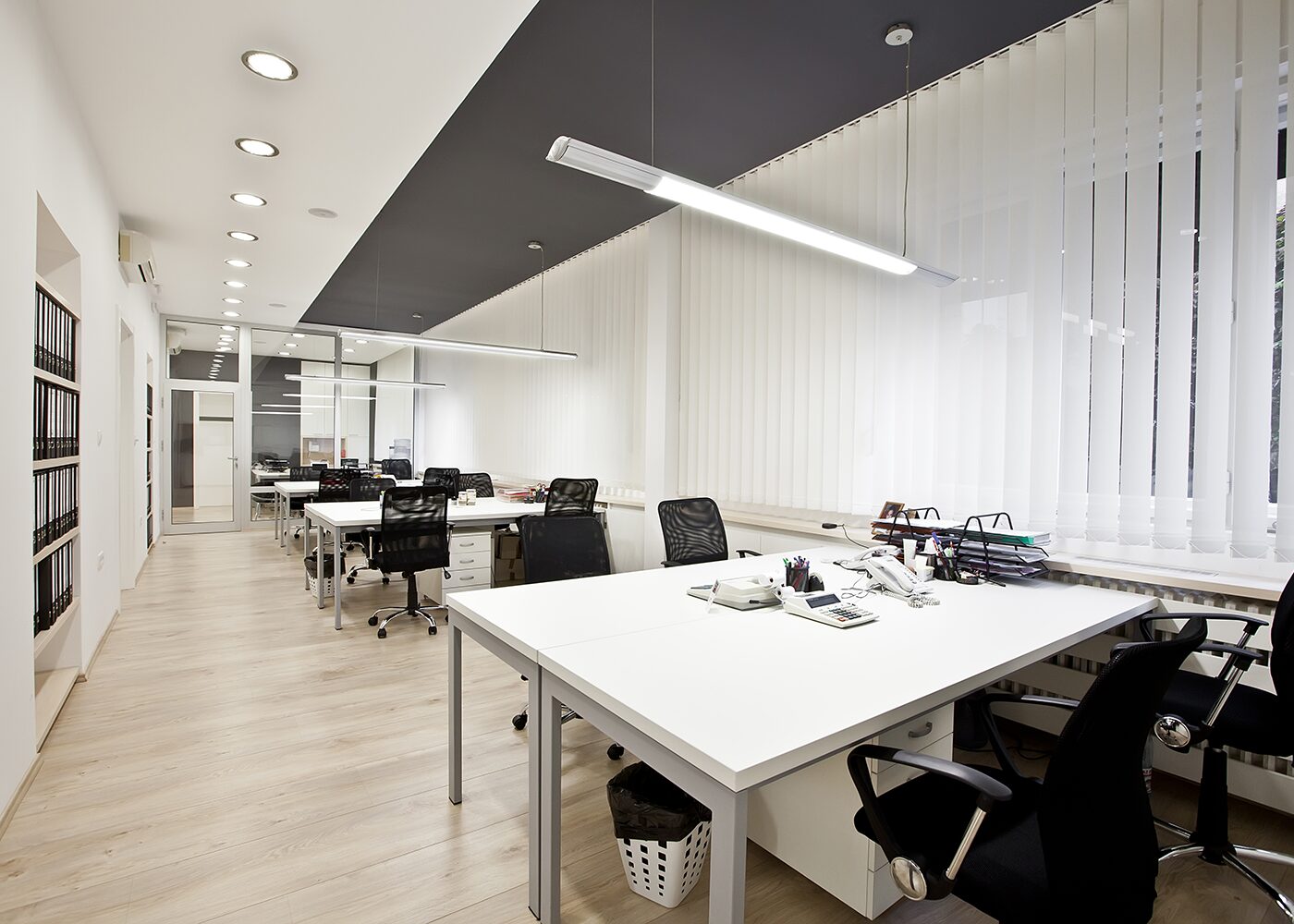 Anwendung Büro mit LED Downlight SELECT