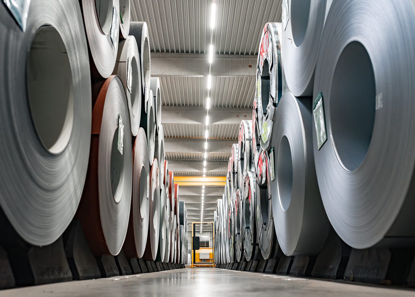 Anwendung LED Universalmodul FLEXO vision in einer Lagerhalle