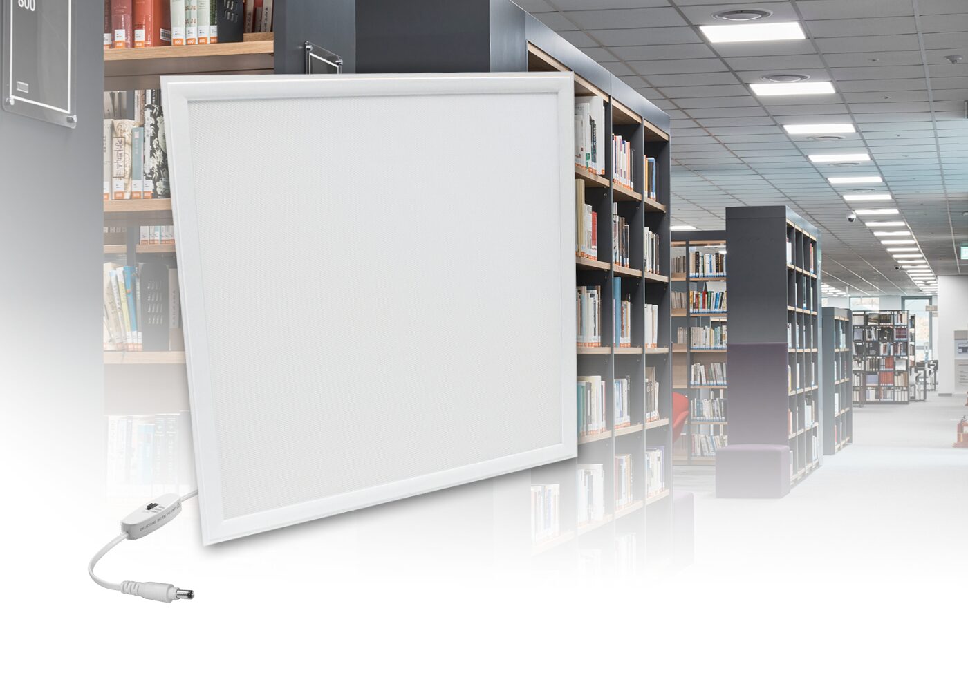 LED Panel PRISMO pro in Bibliothek