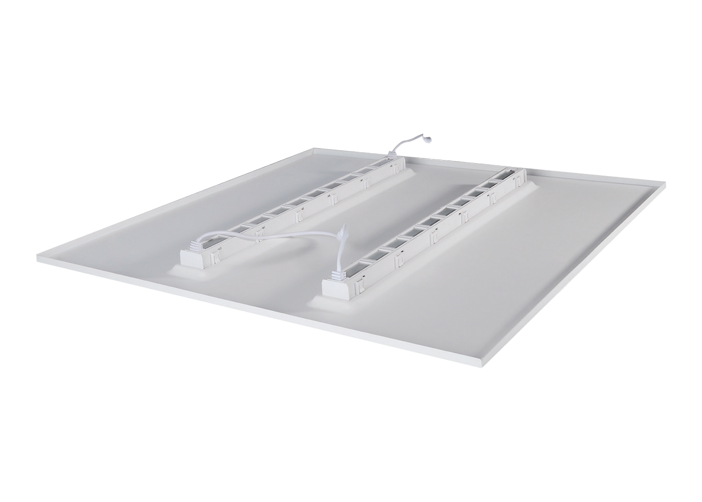 Rückansicht Stahlblech-Gehäuse LED Panel NOVO