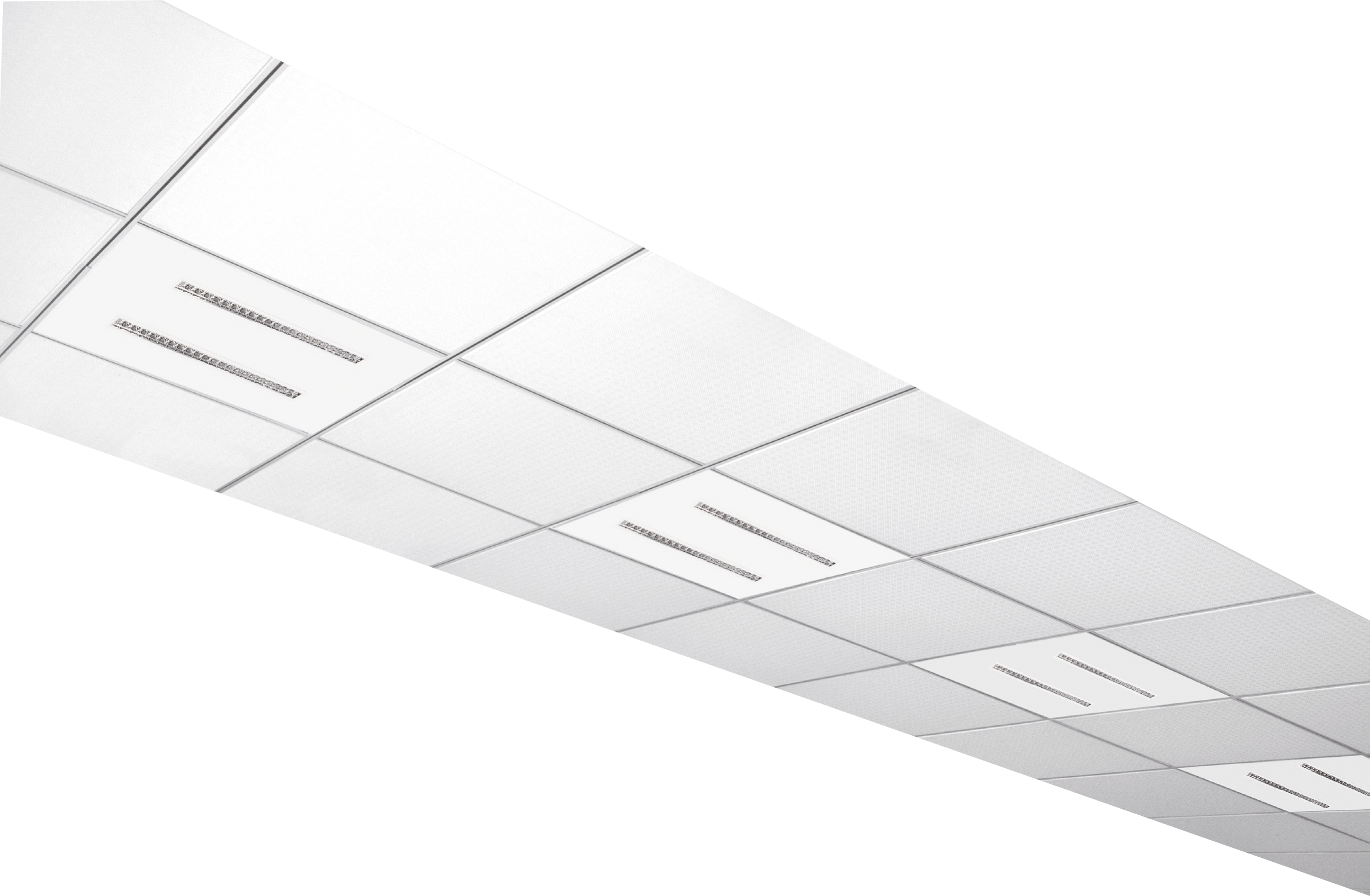 Einbau in Rasterdecken LED Panel NOVO