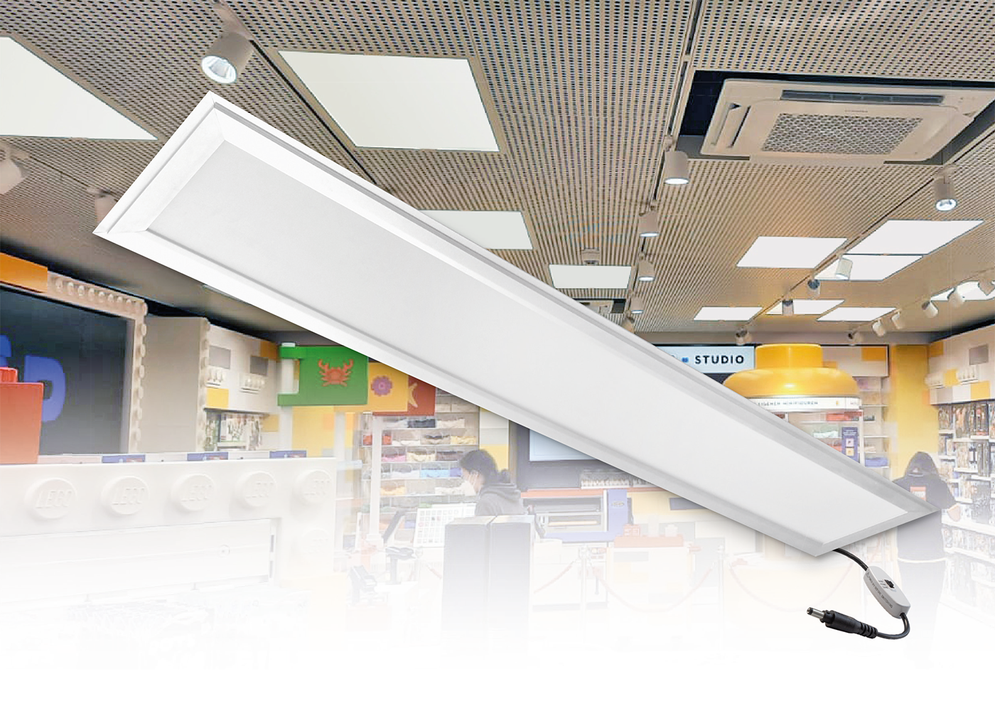 Anwendung Spielzeug-Shop LED Panel VARIANT