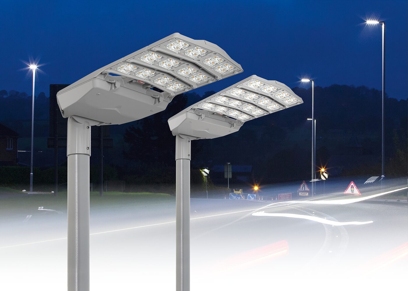 Modulares System der LED Straßenleuchte V-MAX II