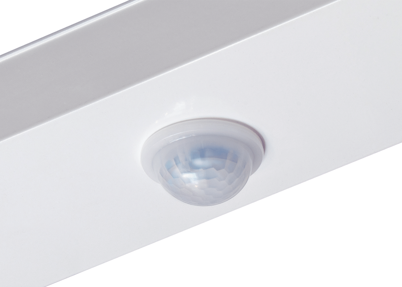Ausschnitt kleiner, halbrunder Sensor am Sensor-Modul FLEXO smart
