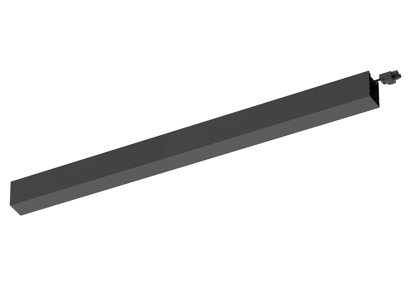 Blindkanal LED Linearleuchte CENORA, schwarz