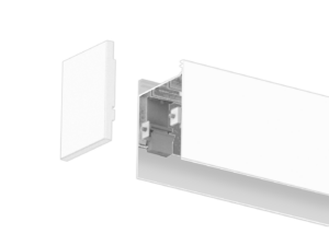 Endkappen LED Linearleuchte CENORA, weiß