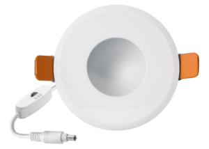 Variante Ø 82 mm mit Farbumschaltung LED Downlight GHOST IP, weiß