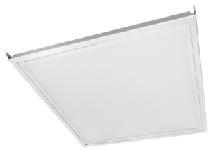 Quadratisches LED PANEL WINDOW dipling mit FURAL Metallgehäuse und Scharnierkegeln