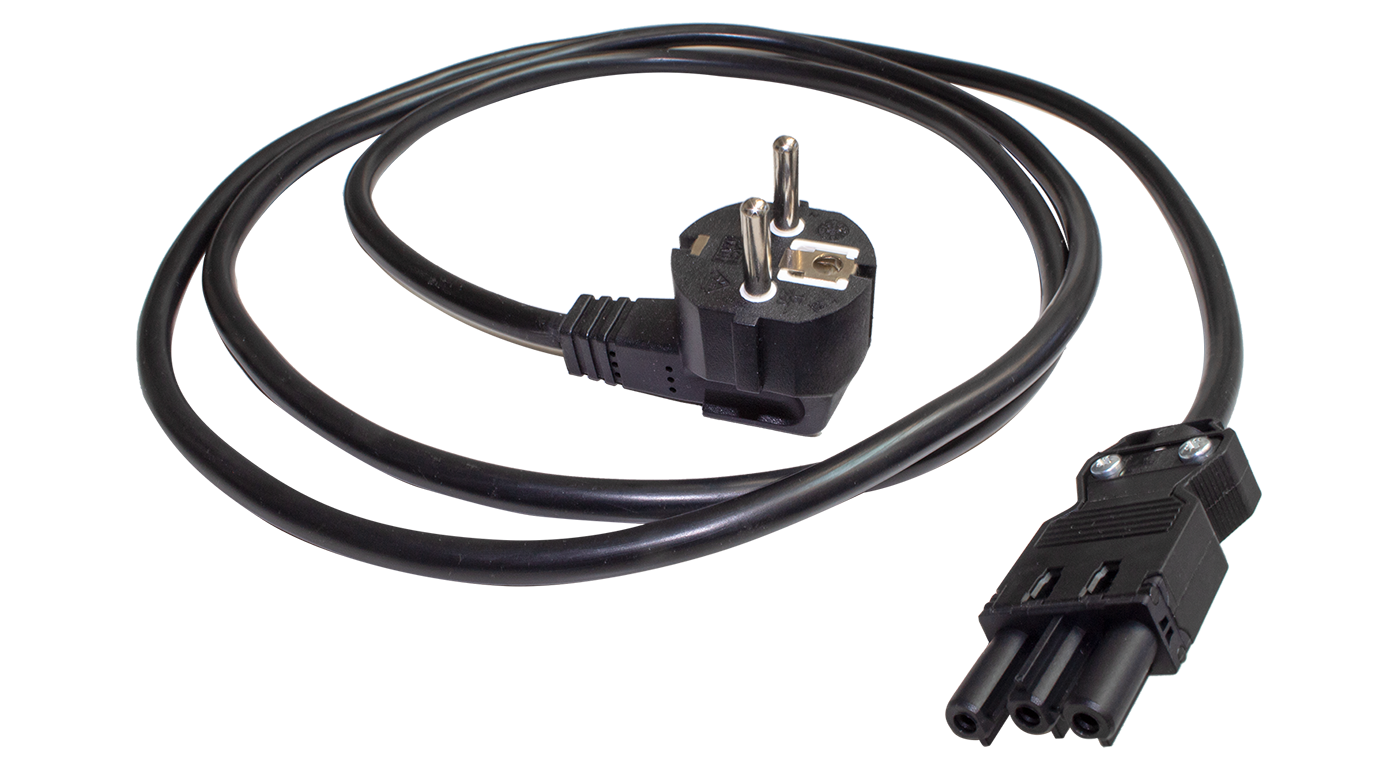 Einspeisung und Schukostecker LED Arbeitsleuchte RABOTA