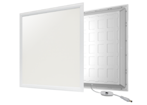 Vorder- und Rückansicht LED Panel SWITCH plus mit Farbumschalter