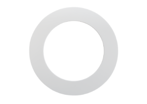 Blendring aus 3 mm Forex für das LED Downlight GHOST