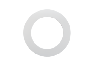 Blendring aus 3 mm Forex für das LED Downlight GHOST