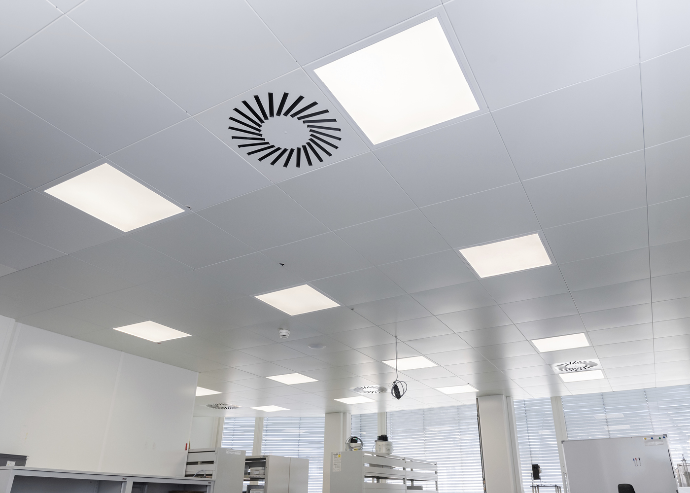 Anwendung Labor LED Panel WINDOW Dipling