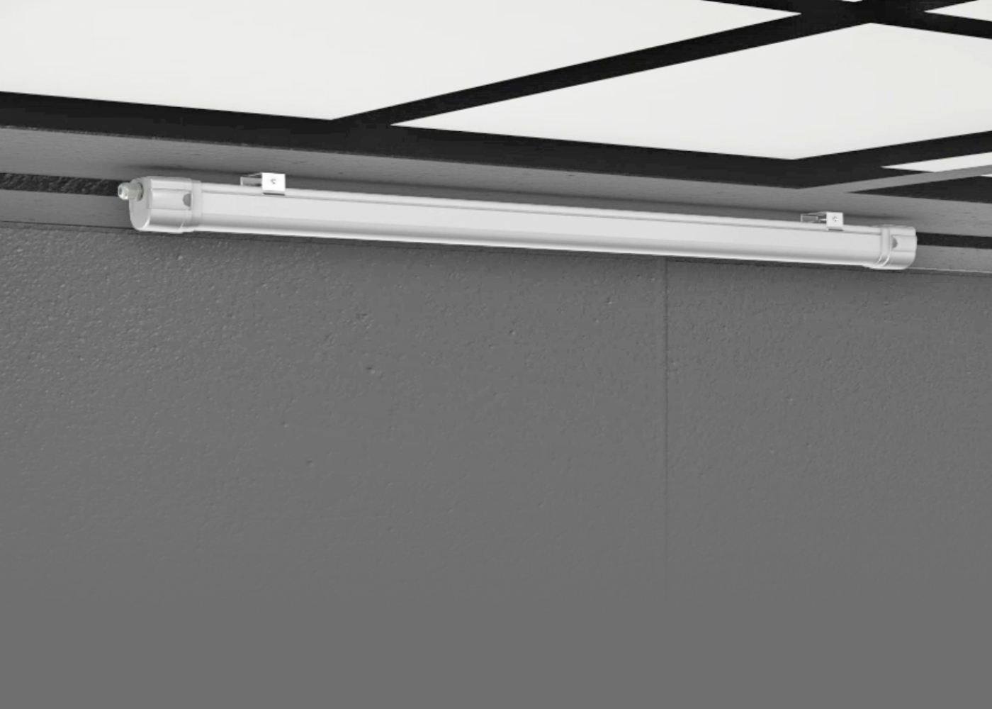 Deckenmontage LED Langfeldleuchte COMPACTO plus