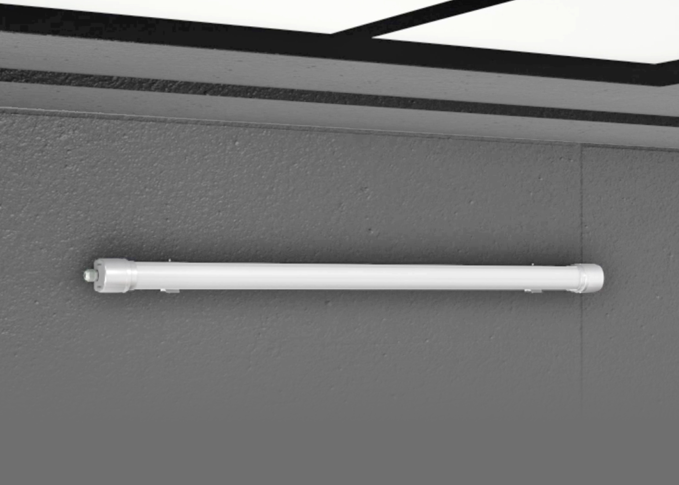 Wandmontage LED Langfeldleuchte COMPACTO plus