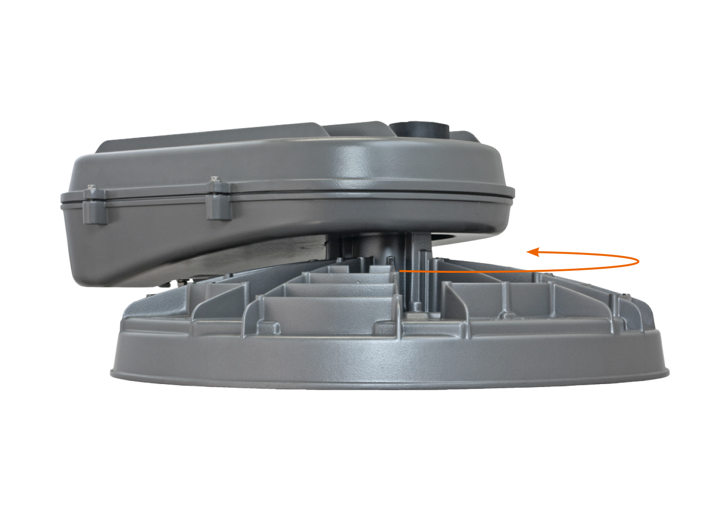 LED Mastleuchte HMAO mit drehbarem, wartungsfreundlichem Gehäuse