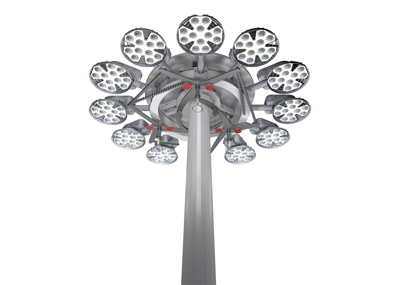 LED Mastleuchte HMAO mit High Mastsystem