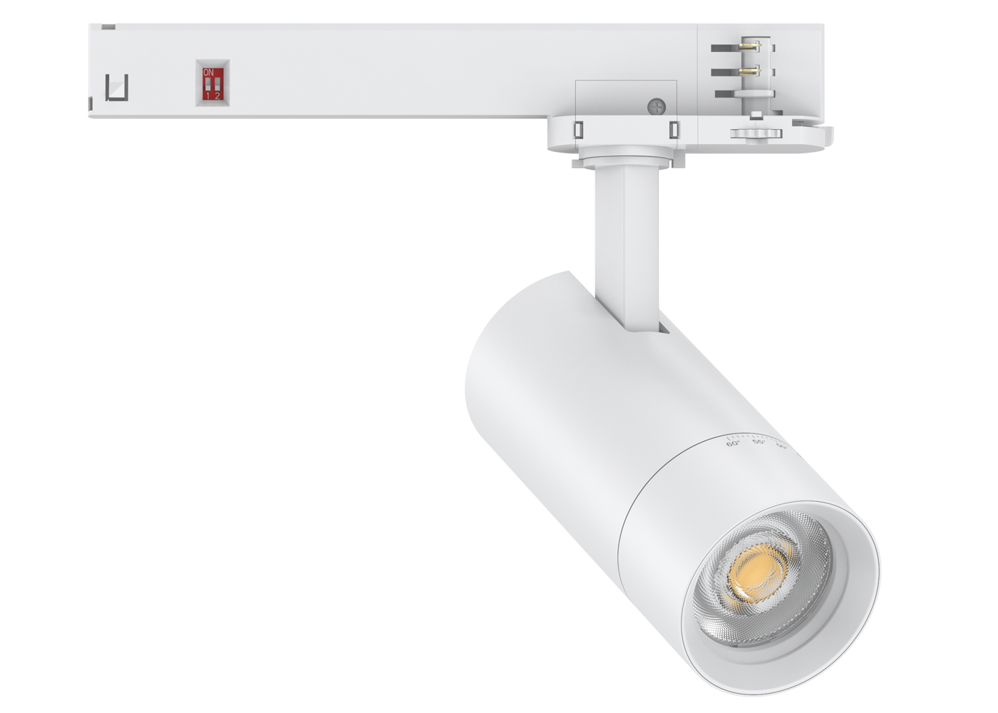 LED Tracklight TALENTO mini weiß in Frontansicht