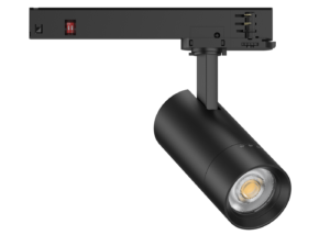 LED Tracklight TALENTO mini schwarz in Frontansicht