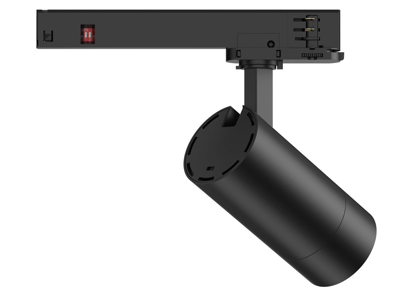 LED Tracklight TALENTO mini schwarz in Rückansicht