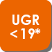 Icon UGR < 19 mit Sternchen