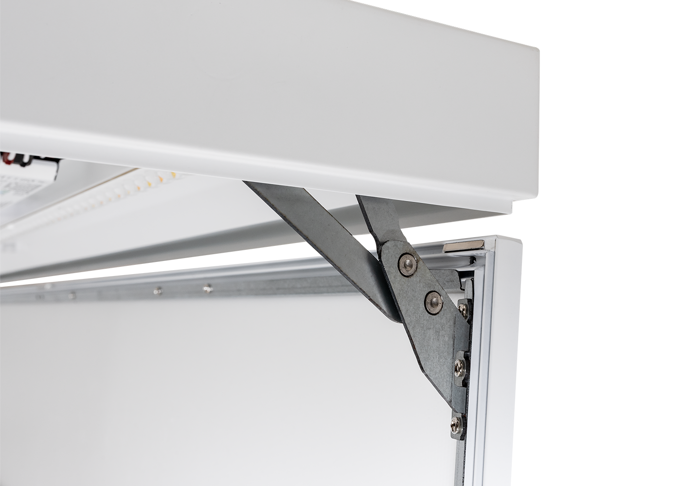 Stabiles Scharnier der LED Anbauleuchte OPERO