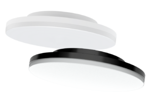 LED Anbauleuchte SUNERO in schwarz und weiß mit homogener Ausleuchtung