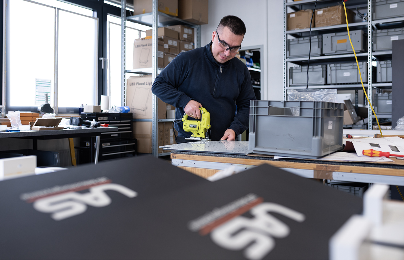 Messebau bei LAS – indiviuell geplant und Inhouse gefertigt