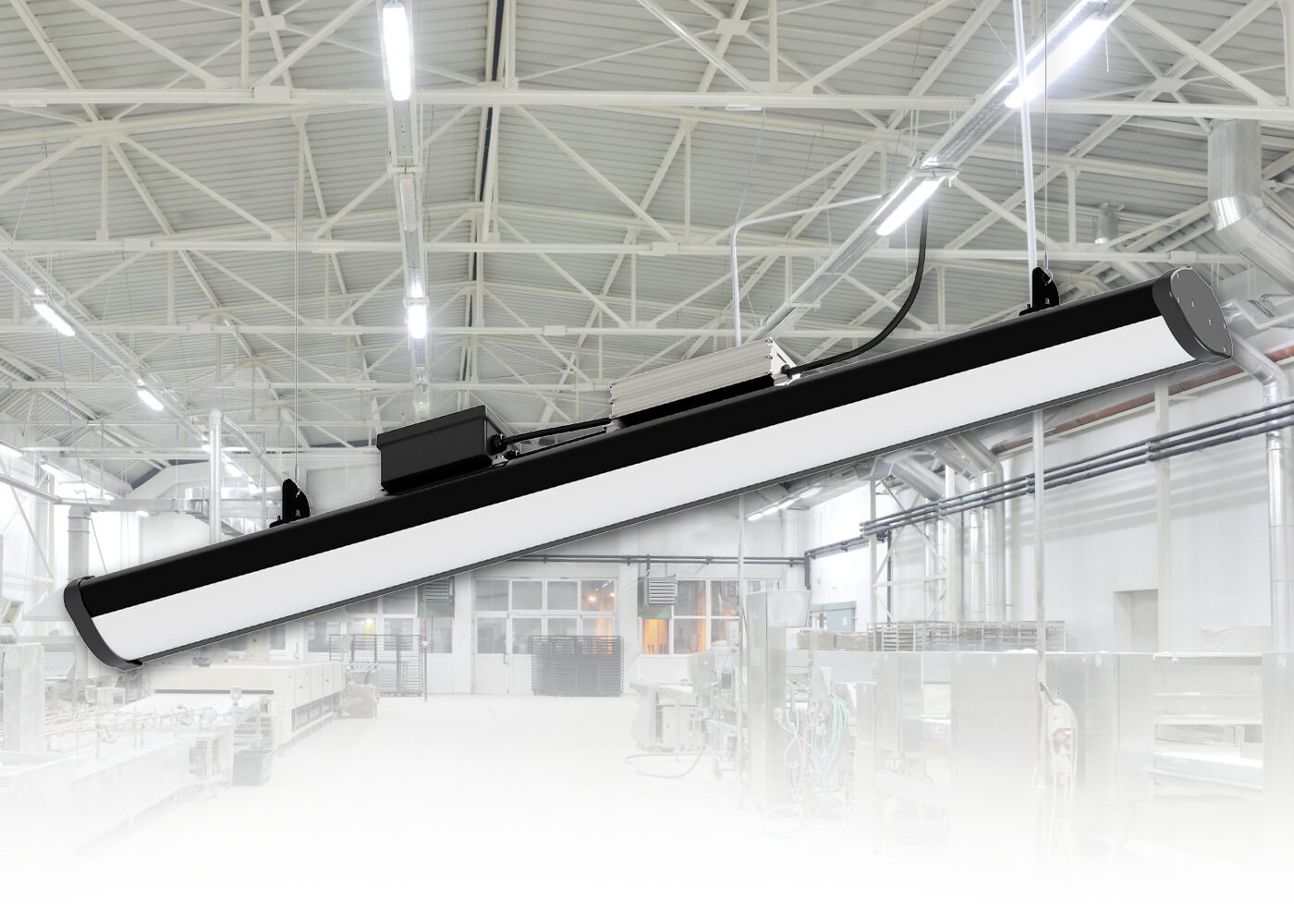 LED Langfeldleuchte INTENZO pro Anwendung industrielle Produktion