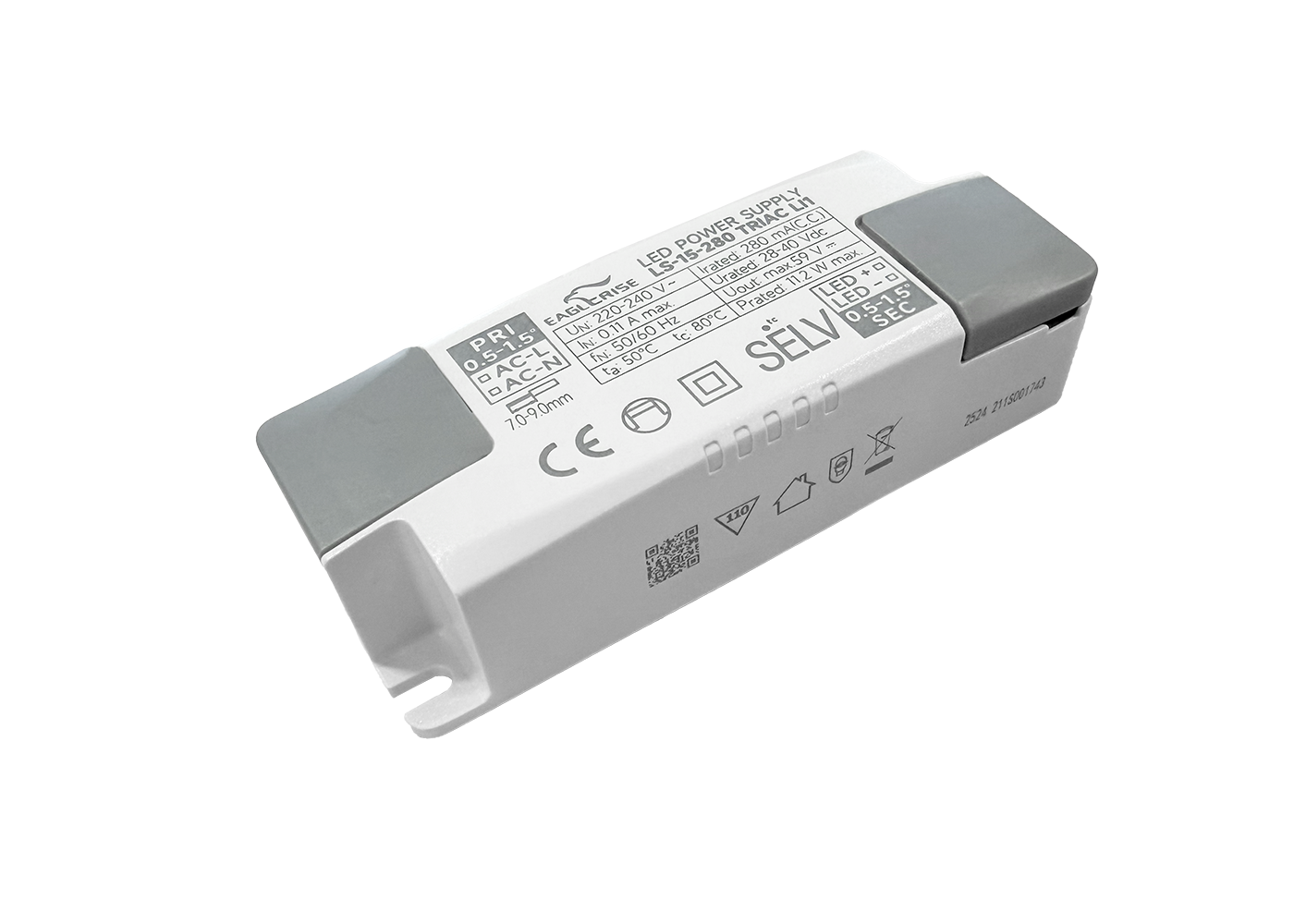 LED Treiber grau 12 Watt